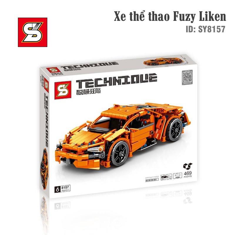 Đồ chơi lắp ráp Xe thể thao Fuzy Liken - SY BLOCK SY8157 _ 469 chi tiết