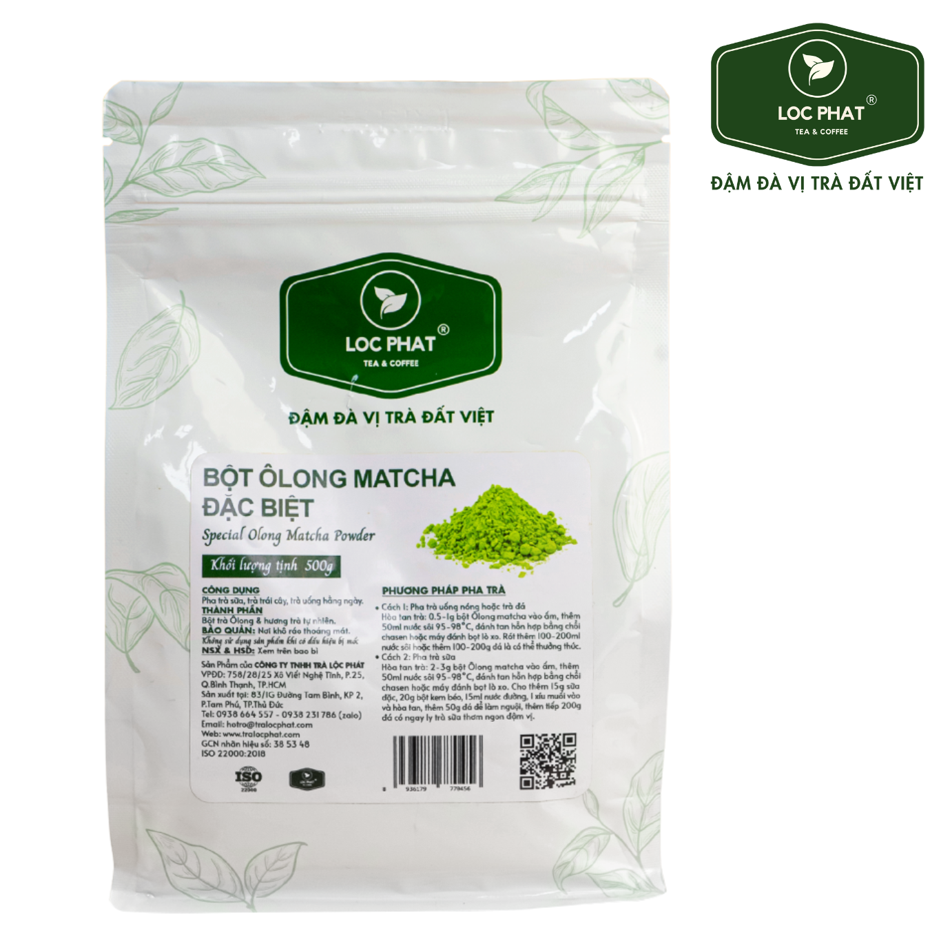 BỘT ÔLONG MATCHA ĐẶC BIỆT LỘC PHÁT 500G