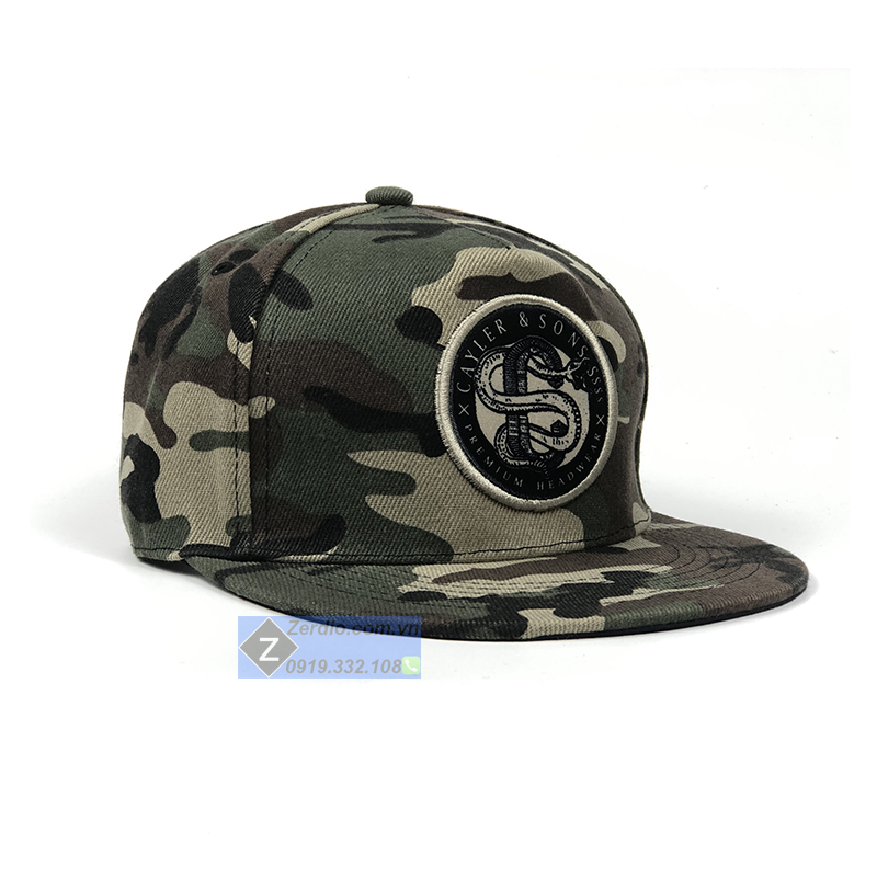 Nón hiphop Snapback nam nữ rằn ri đẹp phong cách thời trang cá tính