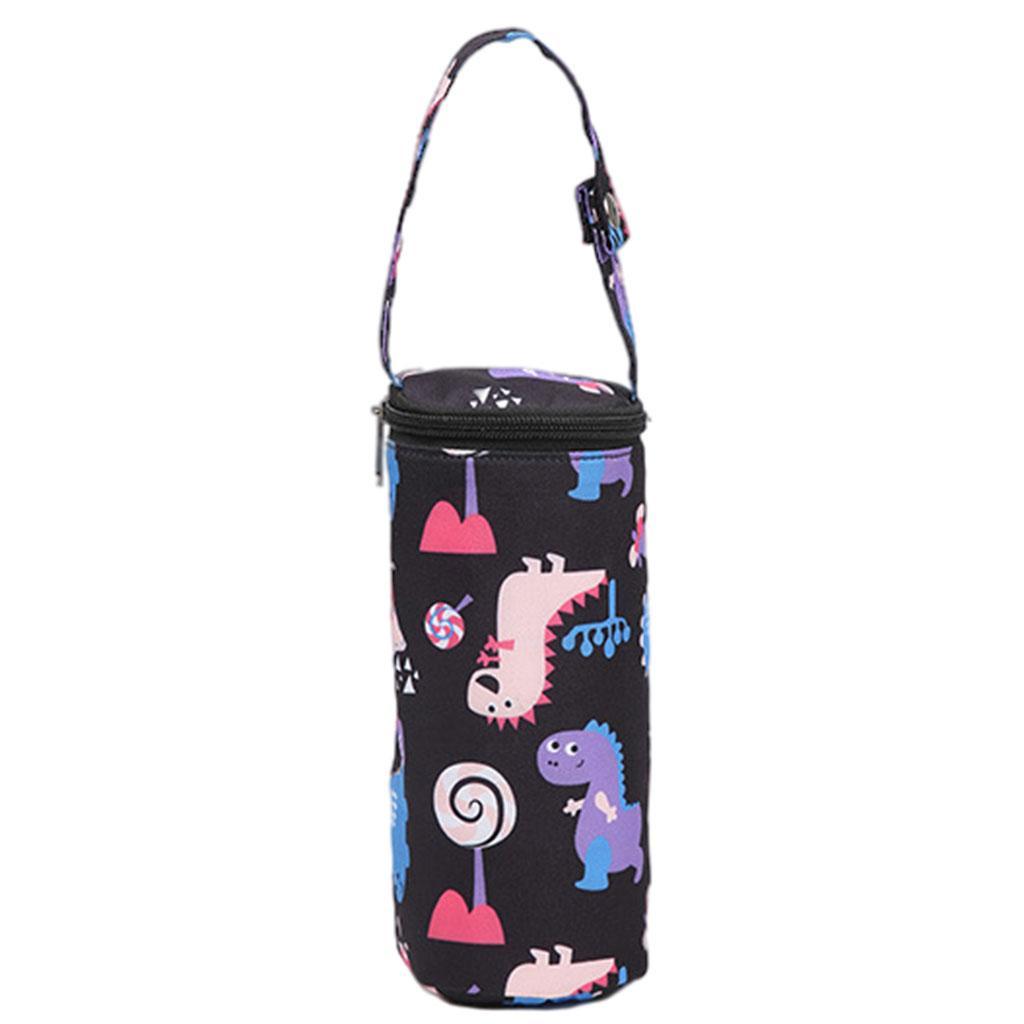 2 x Portable Insulated Baby Bottle Bag Reusable for Daycare Travel Carrier