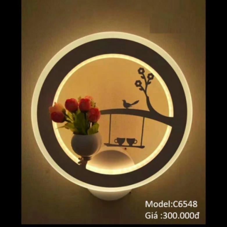 Đèn gắn tường - 8 mẫu sinh động,đèn trang trí, đèn phòng nghỉ đèn decor