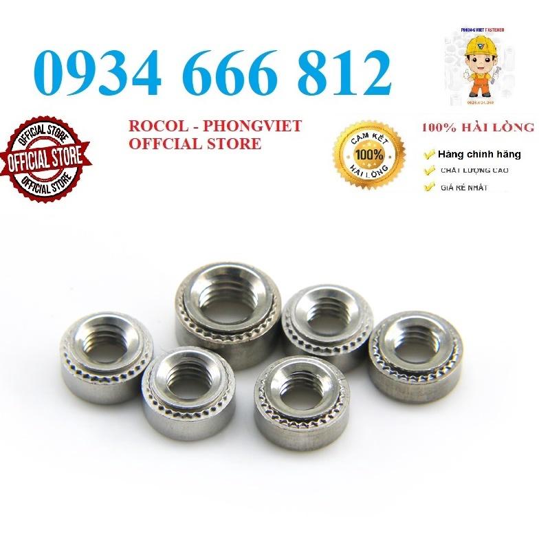 Combo 50c PEM TÁN DẬP M3, M4, M5,M6 INOX 304