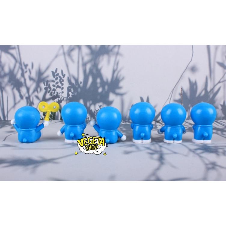 Mô hình Doraemon Doremon - Set 6 tư thế nhân vật Doraemon Doremon - 6cm