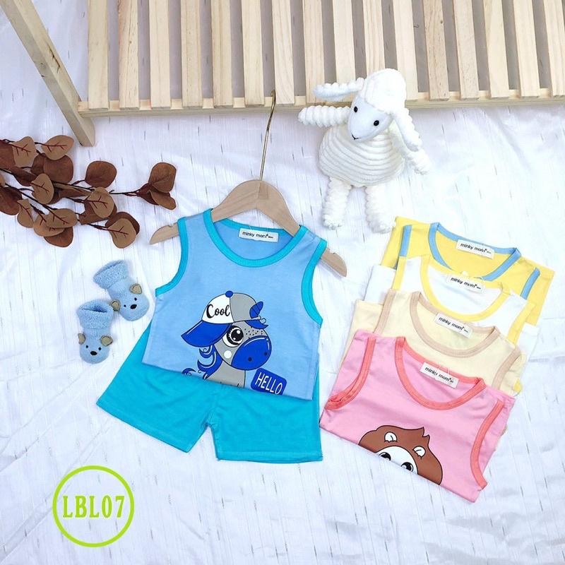 Bộ Ba Lỗ Minky Mom Cho Bé Trai Từ 20-22kg