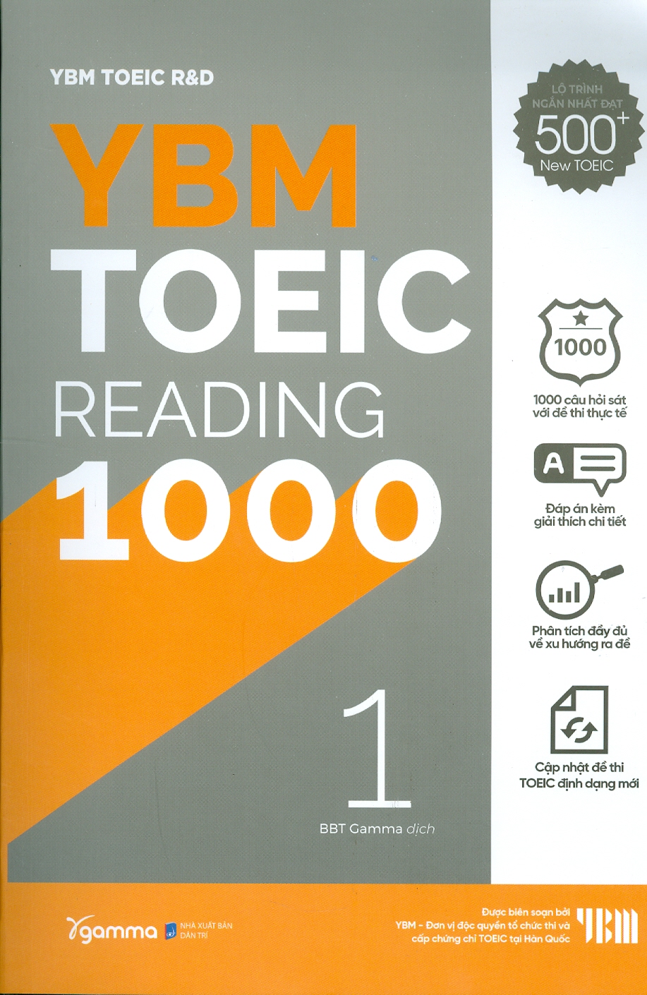 YBM Toeic Reading 1000 - Vol 1