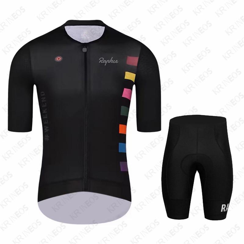 Bộ áo đạp xe đạp chuyên nghiệp của Ralvpha-Men, và quần short Jersey, đồng phục đi xe đạp leo núi, 2023 Ciclismo mùa hè 2023 Color: Short 8 Size: XS