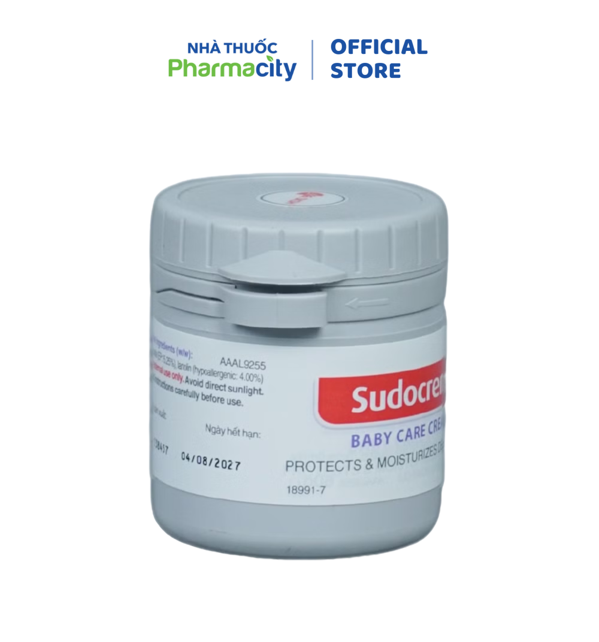 Kem Chống Hăm Tã Trẻ Em SUDOCREM (60g)