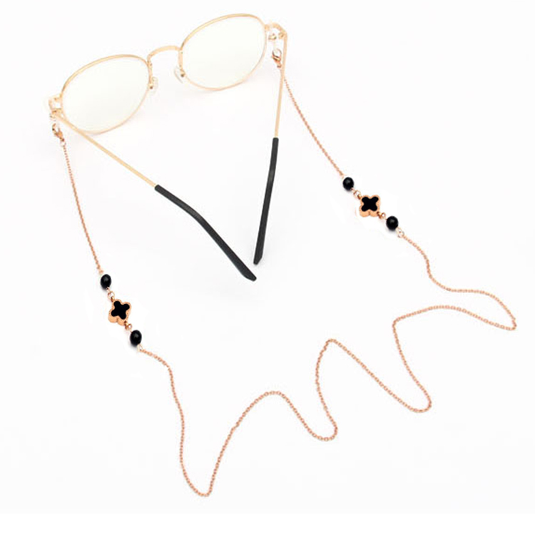 Dây đeo gọng kính chuỗi glasses chain dây đeo khẩu trang đeo cổ chống rơi rớt thất lạc cỏ 4 lá so cool trend xu hướng