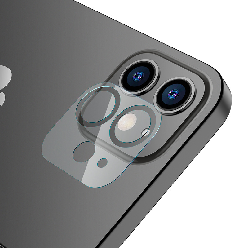 Miếng Dán Kính Cường Lực Dẻo Hoco Cho Camera Iphone 12 Mini 12 12 Pro 12 Pro Max - Hàng Nhập Khẩu - Iphone 12 Pro Max