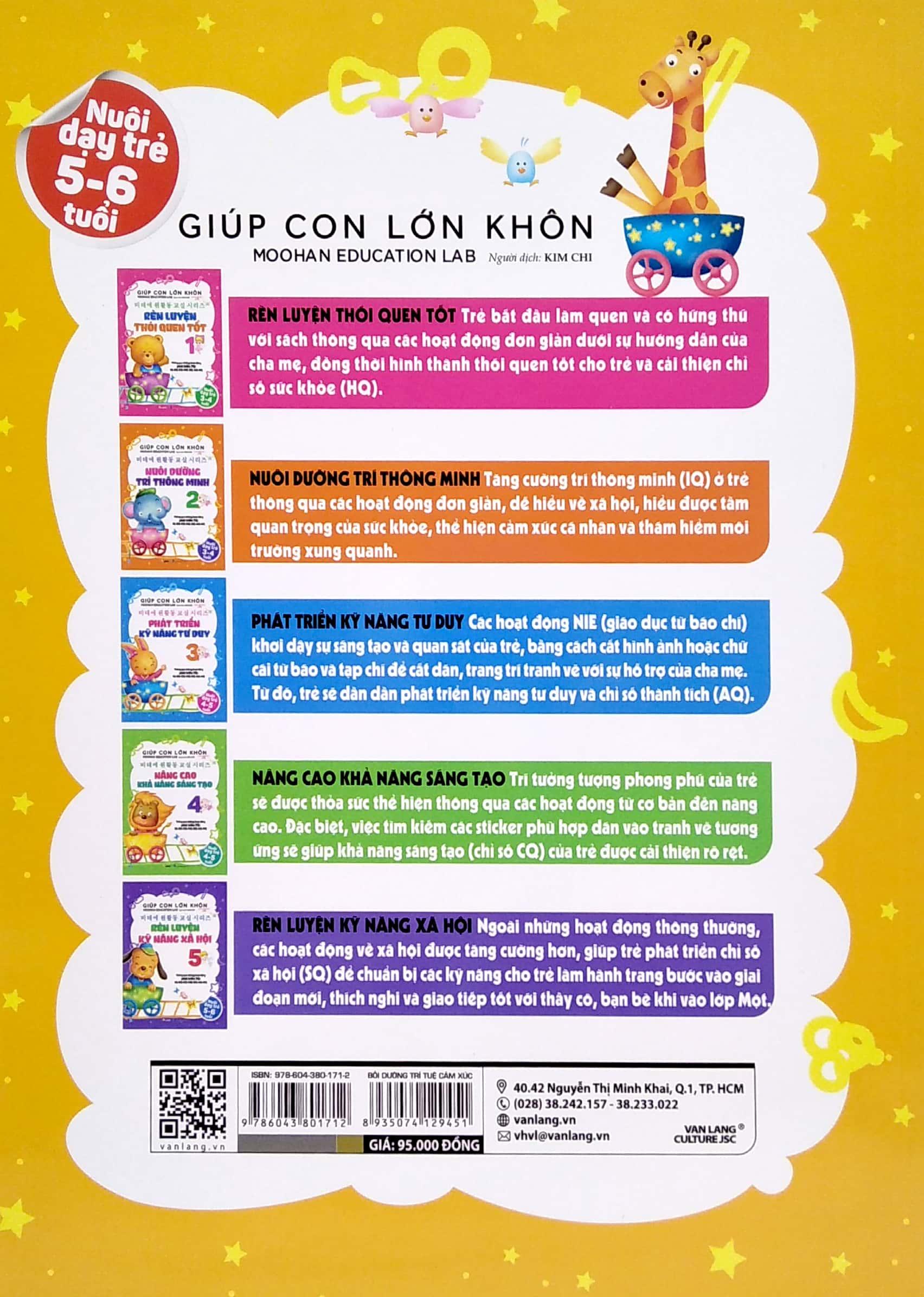 Giúp Con Lớn Khôn - Bồi Dưỡng Trí Tuệ Cảm Xúc 6