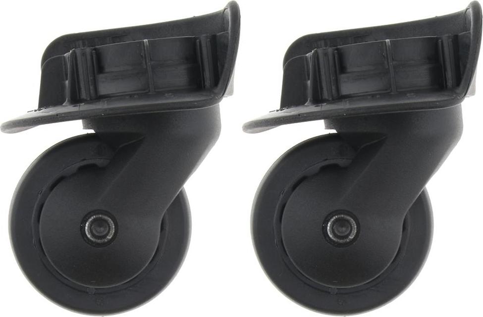 Phép Màu Sáng 2X DIY Nhựa Trái Phải Hành Lý Bánh Xe Xoay Thay Thế A65-Size S