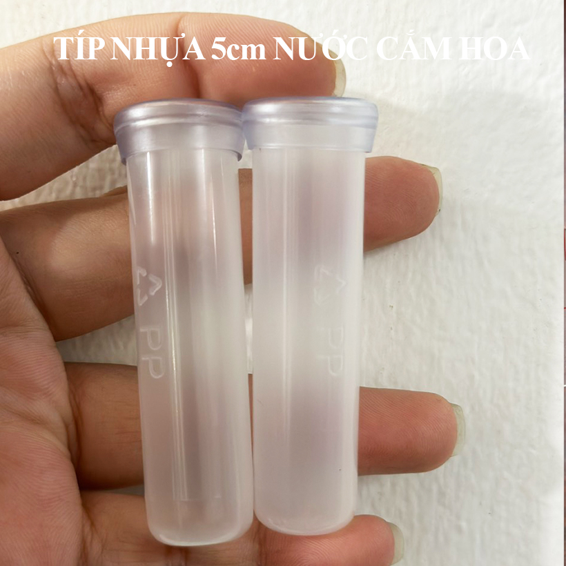 100 ỐNG CHỨA NƯỚC CẮM HOA 5CM THUỐC DƯỠNG HOA TƯƠI LÂU VÀ VẬN CHUYỀN HOA ĐI XA