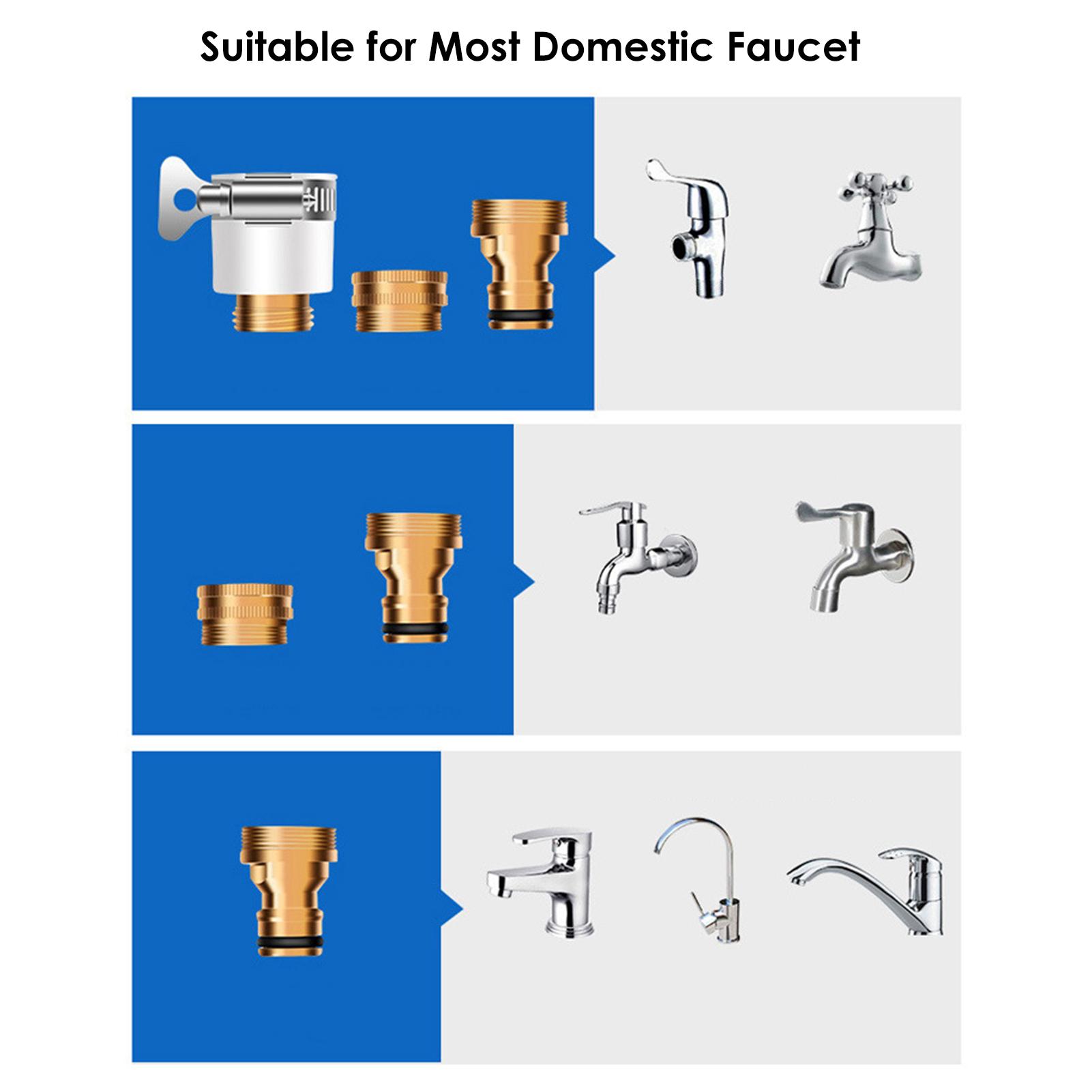 Ống Nước Linh Hoạt Có Thể Kéo Dài Đa Năng Kèm Đầu Nối Vòi Phun Để Rửa Sàn / Tưới Vườn / Làm Sạch Thú Cưng