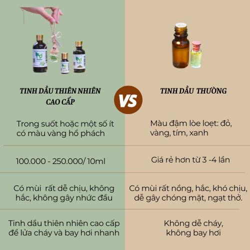 Combo 7 chai tinh dầu Nada thiên nhiên nguyên chất, 10ml