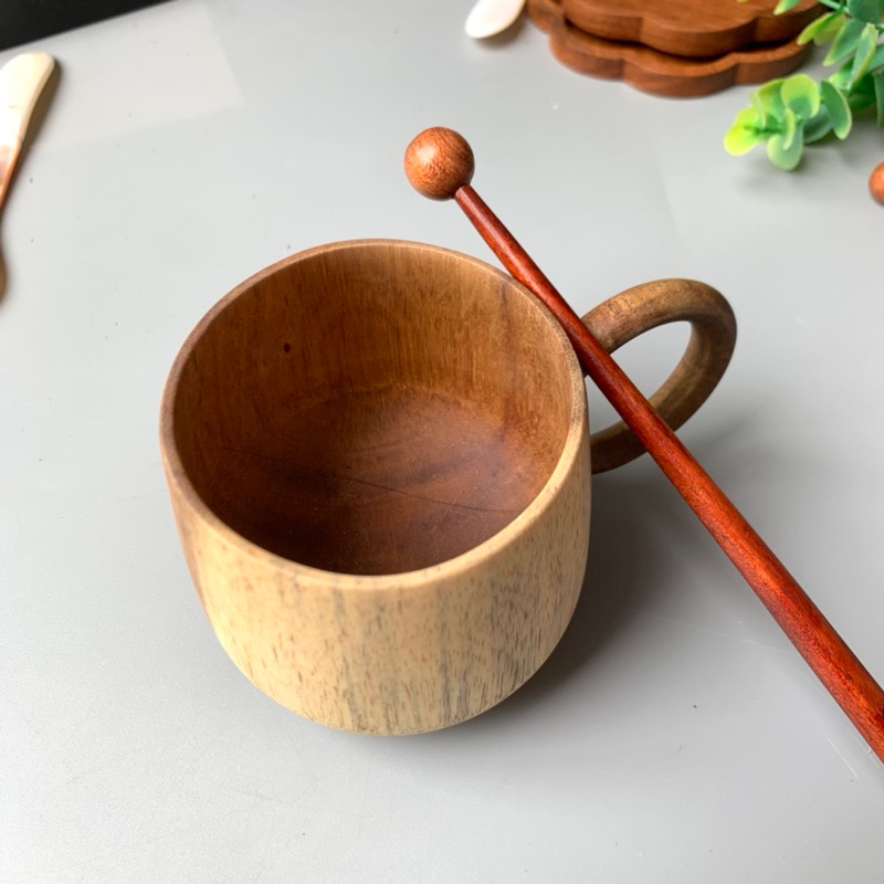 Thìa khuấy Trà và Cà Phê bằng gỗ Hương 20cm
