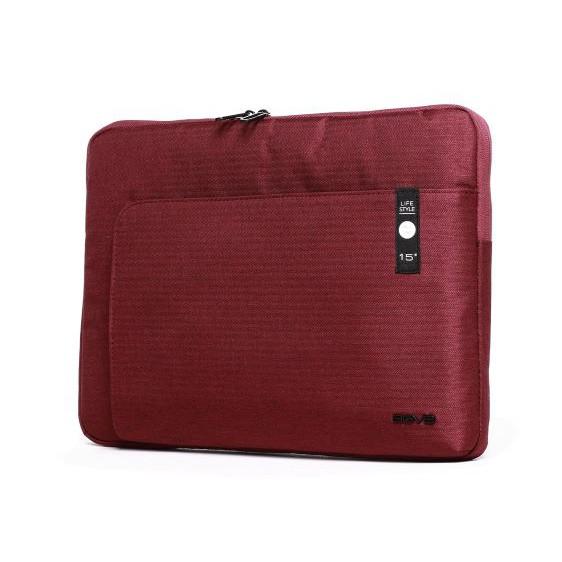 Túi chống sốc laptop 15 inch AGVA Heritage - LTB323 Kích thước: Ngang 40 x Rộng 2 x Ngang 28 cm có 3 màu đỏ đô  xám xanh