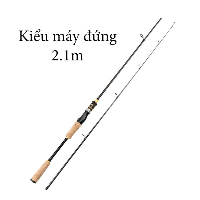 Cần câu lure carbon MSX đầu bu chống xoắn CM12