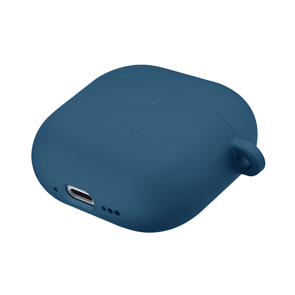 Bao Case Ốp Bảo Vệ UNIQ Nexo Liquid Silicone kèm móc tai thể thao dành cho Airpods 4 (2024) - Hàng Chính Hãng