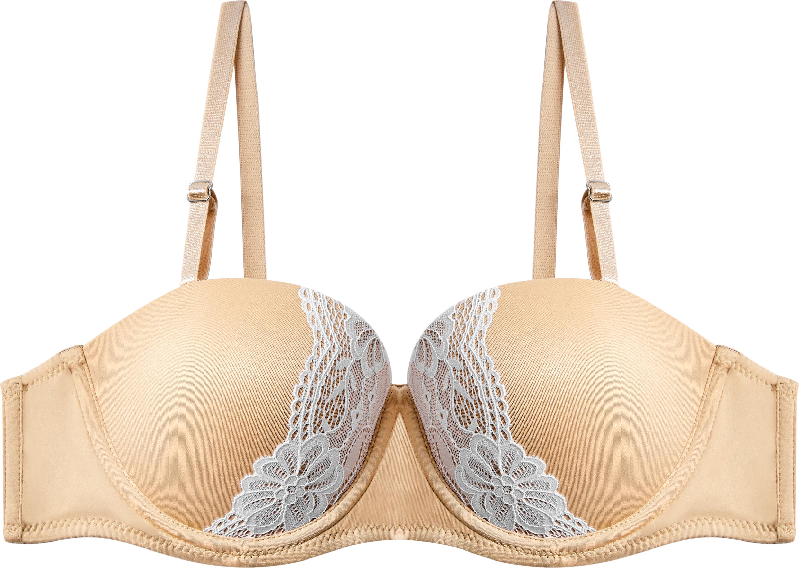 Áo Ngực Cúp Ngang Phối Viền Ren Miley Lingerie BRM09202