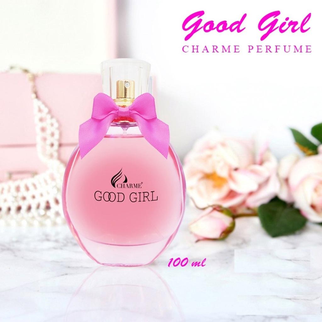 Nước hoa nữ cao cấp, Charme GoodGirl, đem đến cảm giác ly kỳ, huyền bí, khiến mọi người khám phá, 100ml