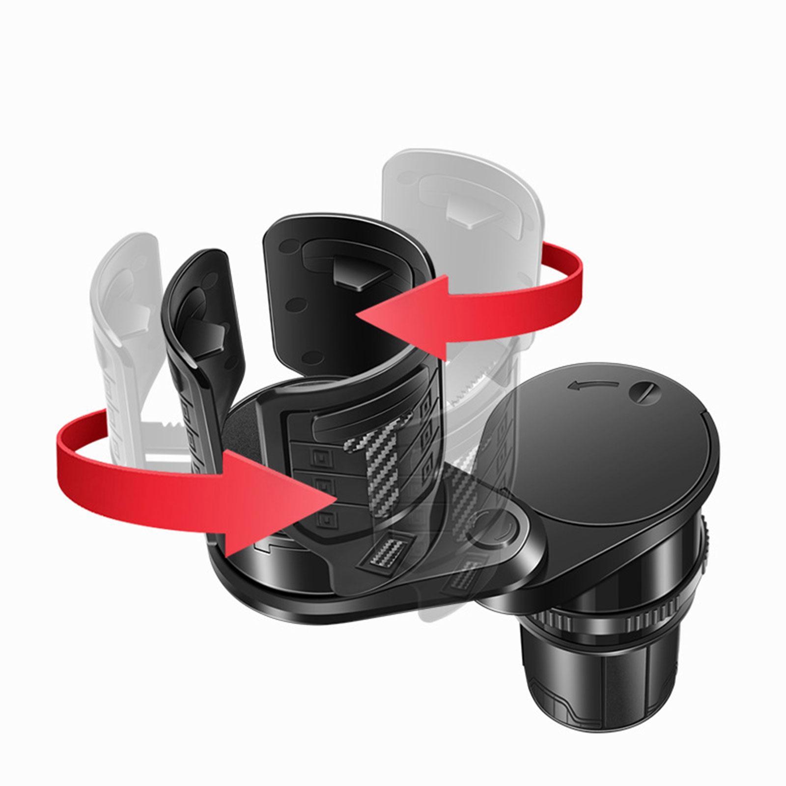 Car Cup Holder Expander ,Car Accessory with Adjustable ,High Capacity, Adapter Organizer for Automotive Beverage Cup Drink Placement ,Auto