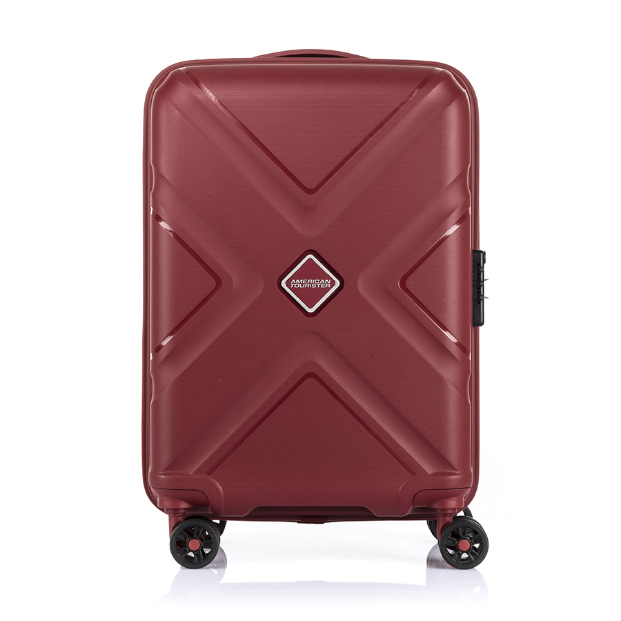 Vali kéo Kross AMERICAN TOURISTER - MỸ :Vali kéo nhựa PP có trọng lượng nhẹ Hệ thống 4 bánh xe đôi 360° vận hành êm ái, trơn tru Nội thất tổ chức phong phú, thông minh Khóa số tích hợp TSA an toàn tiêu chuẩn Hoa Kỳ