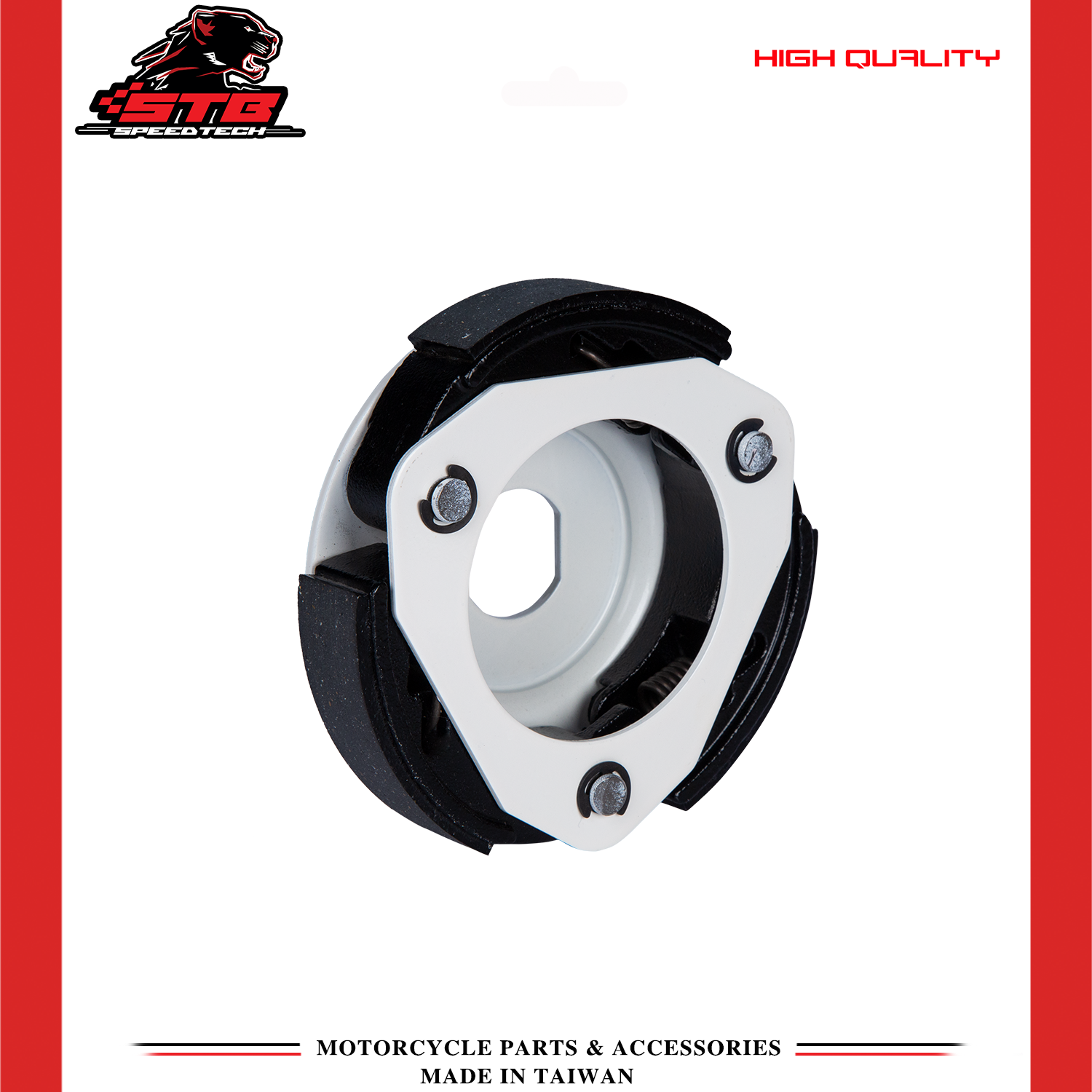 Bố 3 càng trắng Racing cho Air Blade 125 /150 Vario 125/150 Click 125/150 SH 125/150 PCX, khắc phục tình trạng rung ga đầu