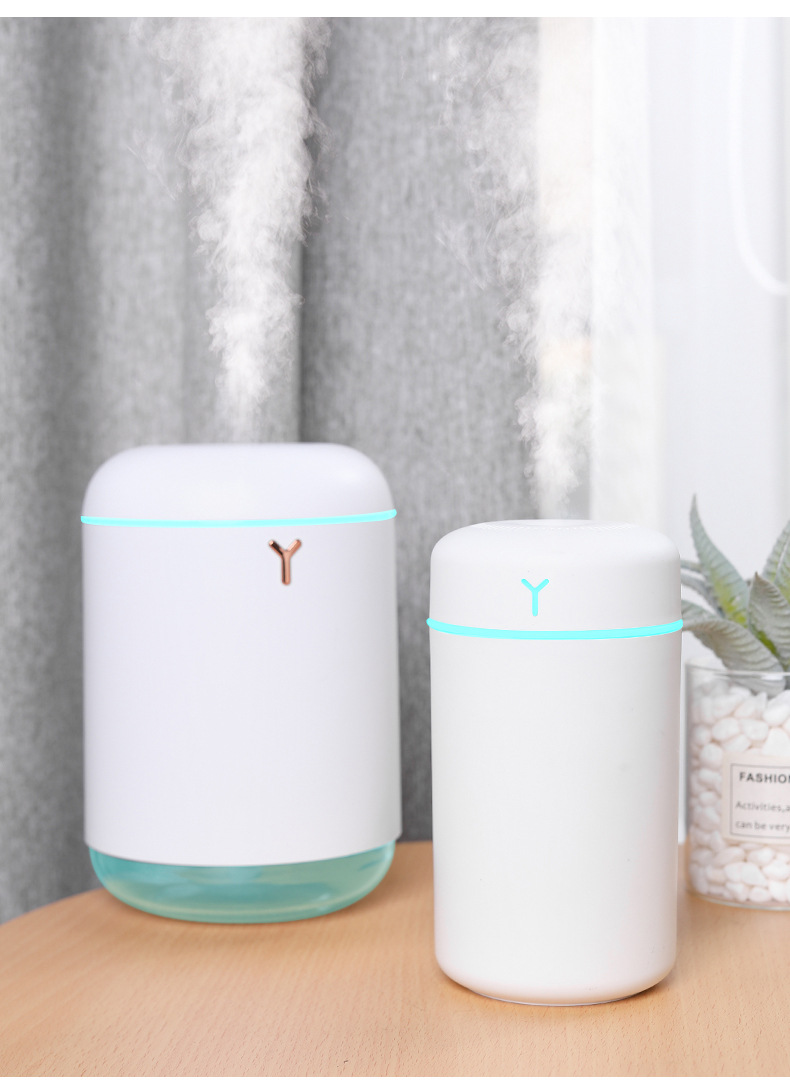 Máy Phun Sương Besti BTY01 Cao Cấp - Tạo Ẩm Không Khí Và Giữ Ẩm Da 420ml - Thiết Kế Nhỏ Gọn, Không Gây Tiếng Ồn - Máy Tạo Ẩm Không Gian Thư Giãn Tích Hợp Đèn Ngủ RGB Nhiều Màu Để Bàn Tiện Lợi, Có Chế Độ Tự Ngắt Khi Hết Nước - Hàng Chính Hãng - Màu Trắng