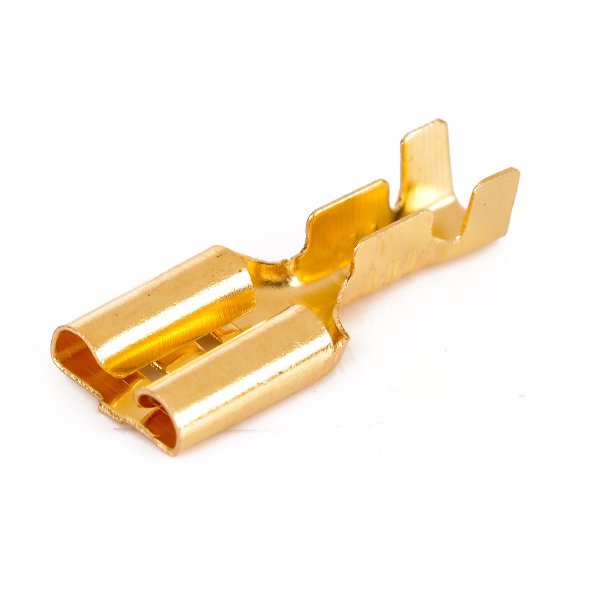 Set 100 đầu nối dây điện 6.3mm bằng đồng cho dây loa Xe Hơi , Ô tô