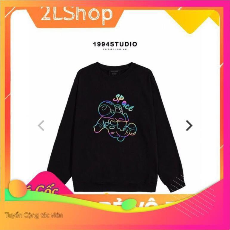 Áo sweater phi hành space phản quang 7m