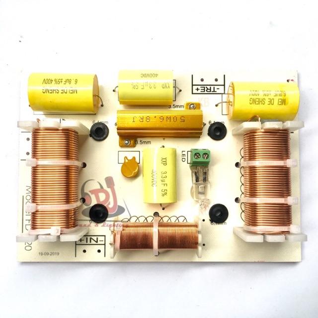 Mạch phân tần loa 2 bass 1 treble, FD-420, 02 cái mạch phân tần loa, bass 40, loa thùng 40, loa array