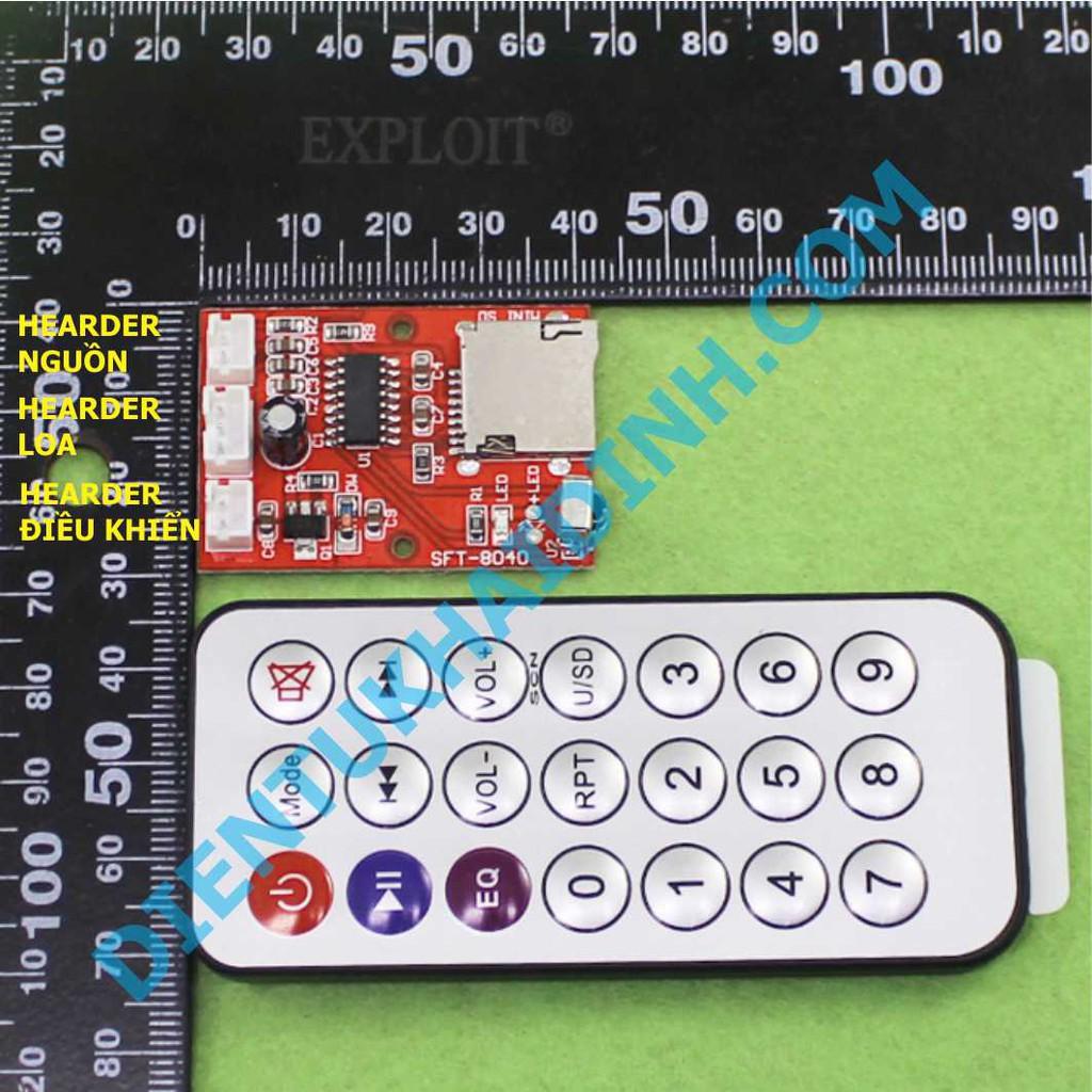 Module Giải Mã WAV + MP3, AUDIO 320Kps + remote kde2163