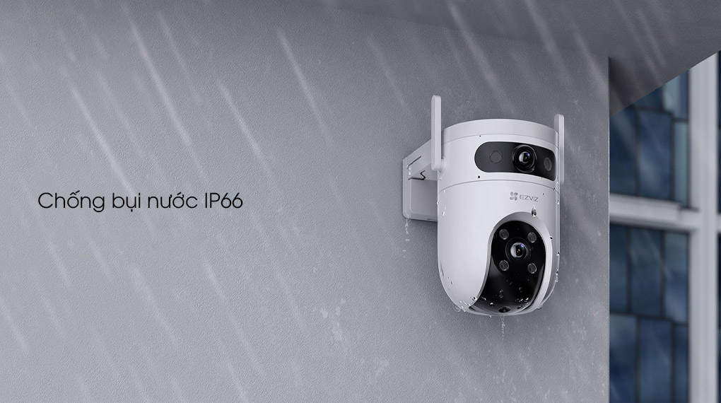 Camera 2 Mắt Ezviz H9C 10MP, màu ban đêm, đàm thoại 2 chiều - Hàng chính hãng