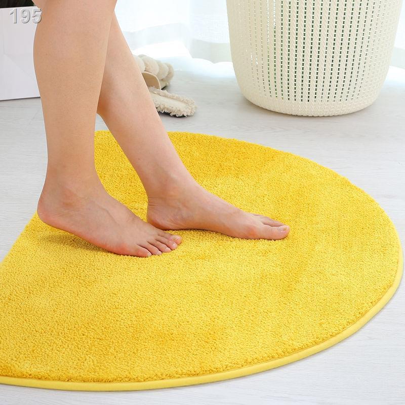 Phòng ngủ thảm hình bán nguyệt khách trải sàn tắm chống trượt