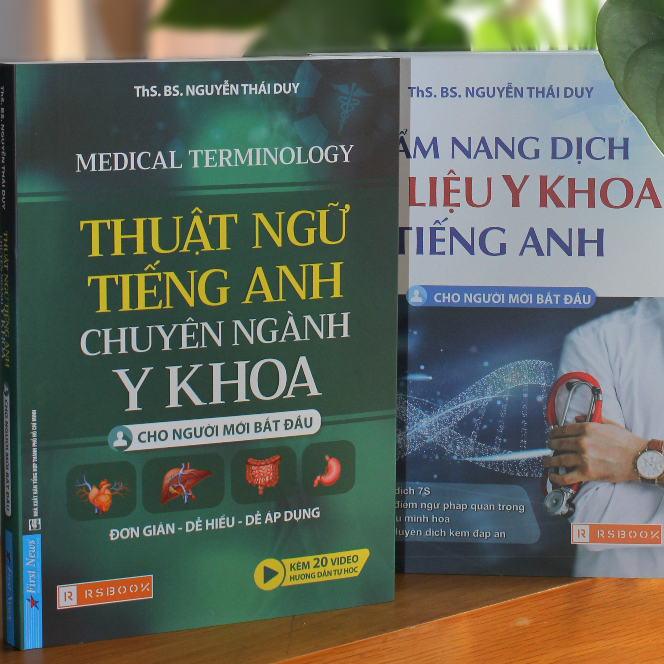 COMBO Thuật Ngữ Y Khoa Tiếng Anh + Cẩm Nang Dịch Tài Liệu Y Khoa Tiếng Anh