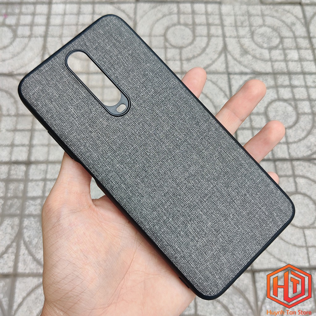 Ốp lưng Xiaomi Redmi K30 , K30 5G vân vải Jean chống bám vân tay cực tốt
