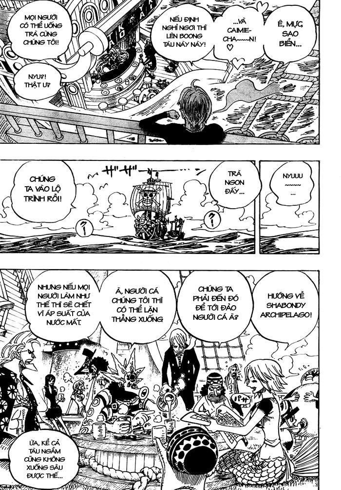 đảo hải tặc - one piece chapter 496 10