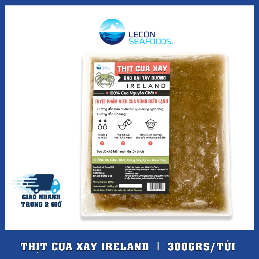 Thịt cua xay Bắc Đại Tây Dương