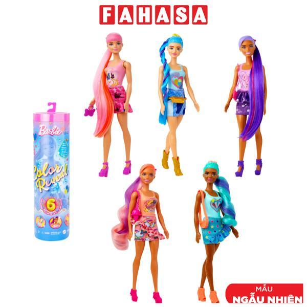 Đồ Chơi Búp Bê Barbie Đổi Màu - Phiên Bản Thời Trang Denim - Barbie HJX55 (Mẫu Bên Trong Là Ngẫu Nhiên)