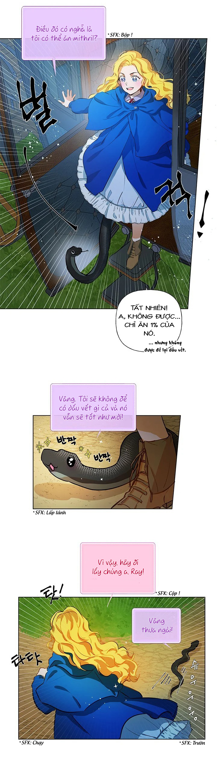 nhà nguyên tố tóc vàng chapter 11 5