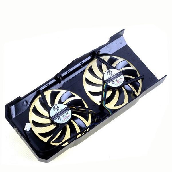 Quạt Tản Nhiệt Làm Mát Thay Thế Cho Thẻ Đồ Họa R7770 Hd 7770 N460 N560 Gtx Pld08010S12H