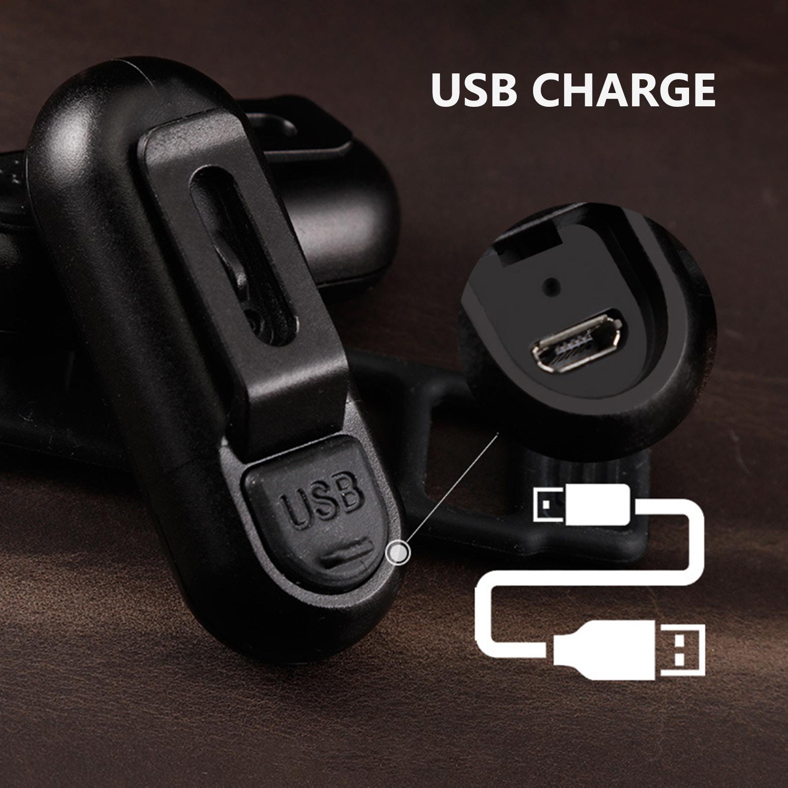 Đèn xe đạp nhỏ ánh sáng kép 5 bánh răng chống nước IPX5 đuôi xe, cảnh báo ban đêm