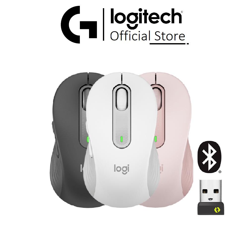 Chuột Logitech M650 I M650L không dây bluetooth Signature - Cuộn SmartWheel, giảm ồn, các nút có thể tùy chỉnh - Hàng chính hãng