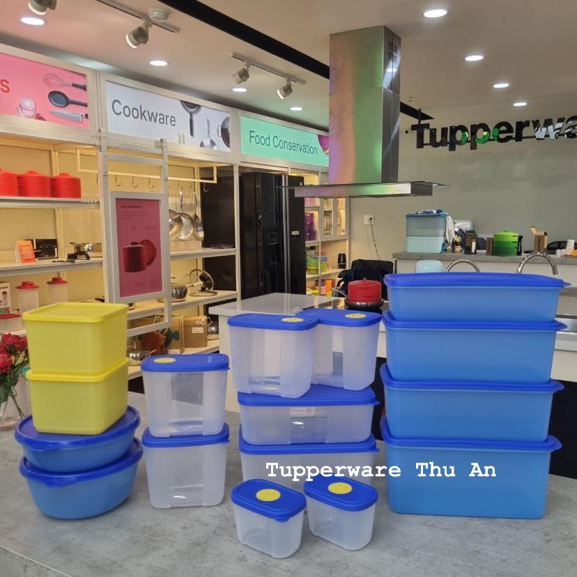 Combo Trữ Đông &amp; Mát Tupperware Modern Set 16