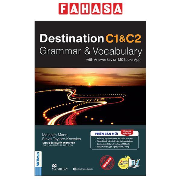 Sách - Destination C1&amp;C2 - Grammar And Vocabulary With Answer Key (Không Đáp Án) (Tái Bản 2025)