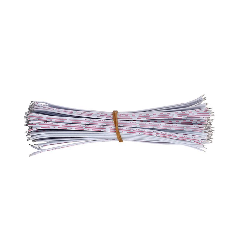1 Set 50pcs Tin-Plated Breadboard  Cables Wires