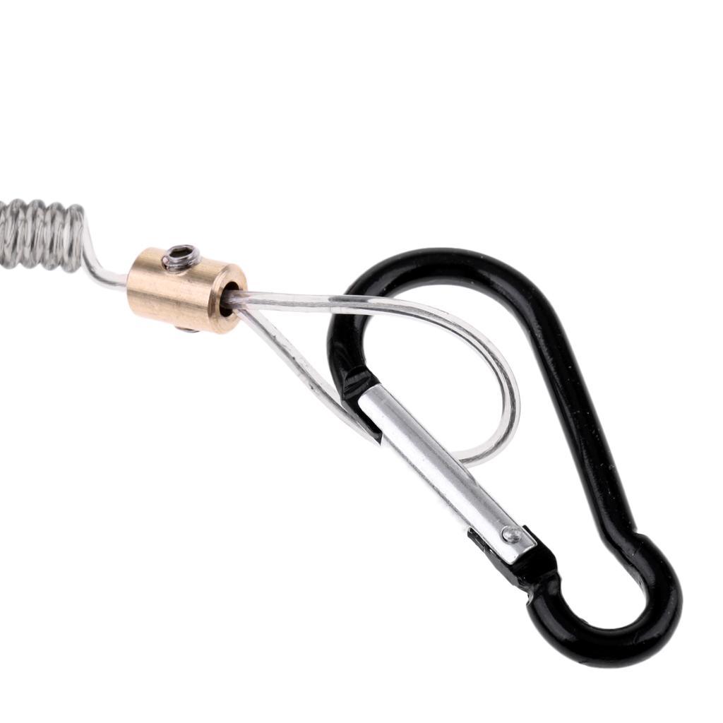 Plastic Fishing Gripper 8.7" Fish Lip Grip Pliers Grabber Keeper Holder with Lanyard