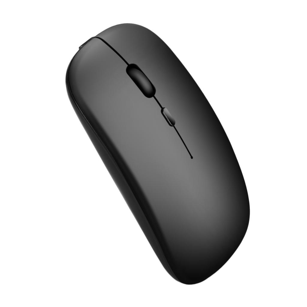 Dual Mode Wireless Bluetooth5.0 Mouse + Mode For PC Laptop Black