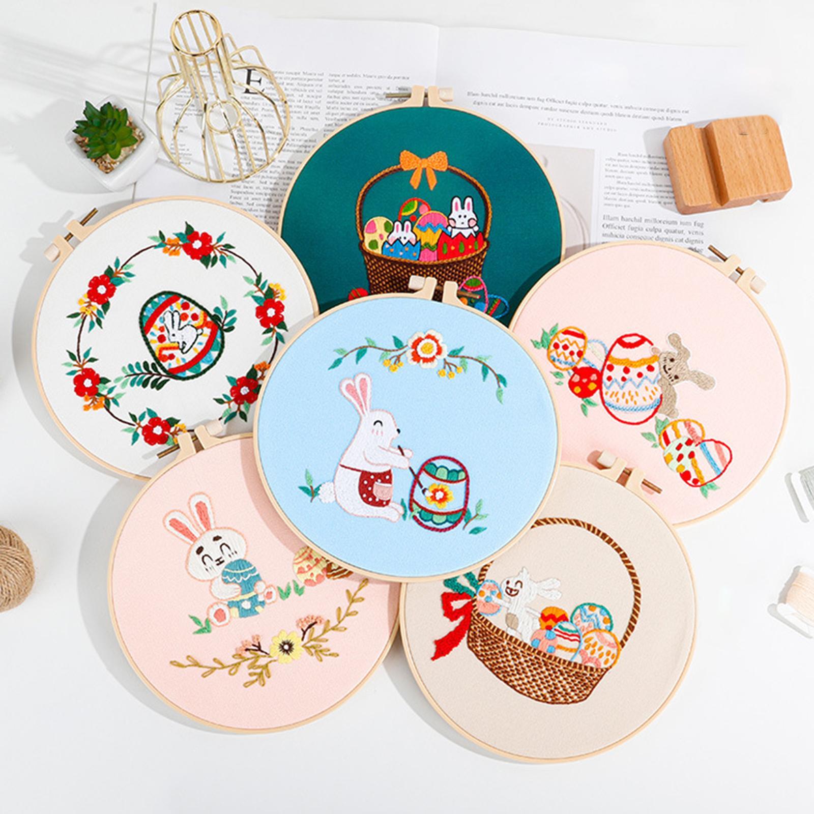 Embroidery Starter Sewing for Beginners Cross Stitch Needlework Gift