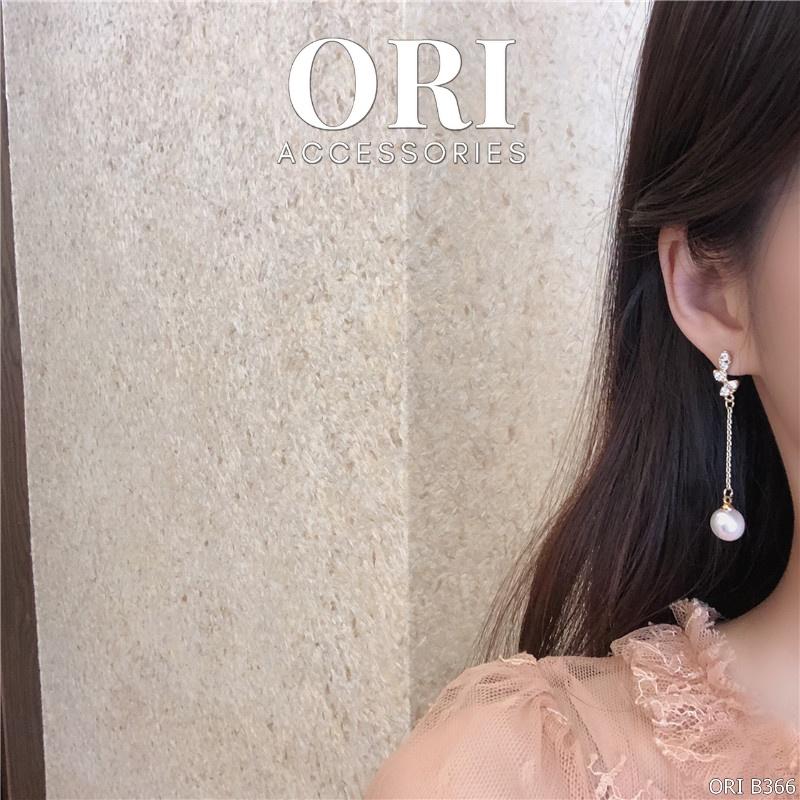 Bông tai nữ dáng dài Phoebe tinh tế thời trang ORI ACCESSORIES B366